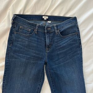 J. Crew Stretch Skinny Denim Blue Jeans, Women's Size 28